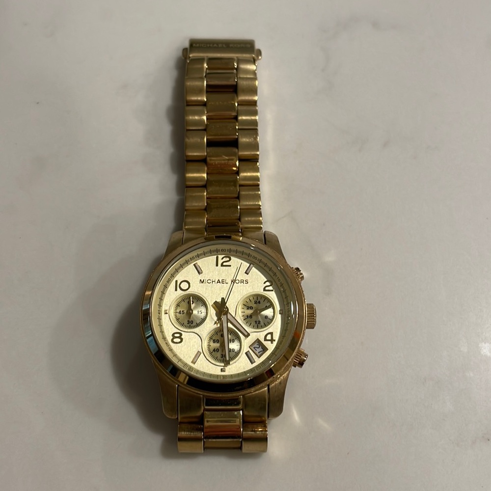 Michael Kors gold watch